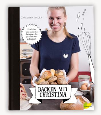 Buch "Backen mit Christina" 60 Rezepte