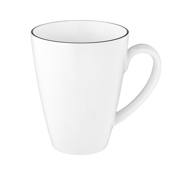 Becher mit Henkel 0,35L Lido Black Line