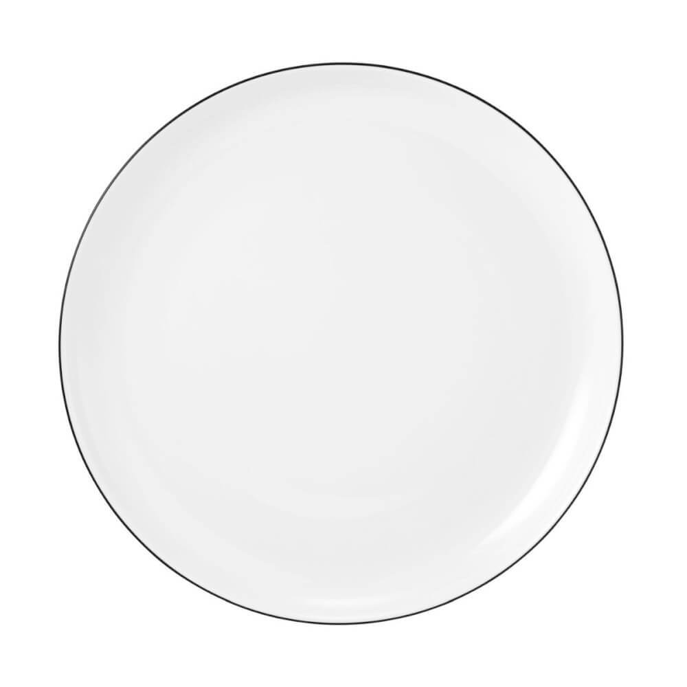 Frühstücksteller rund 20cm Lido Black Line