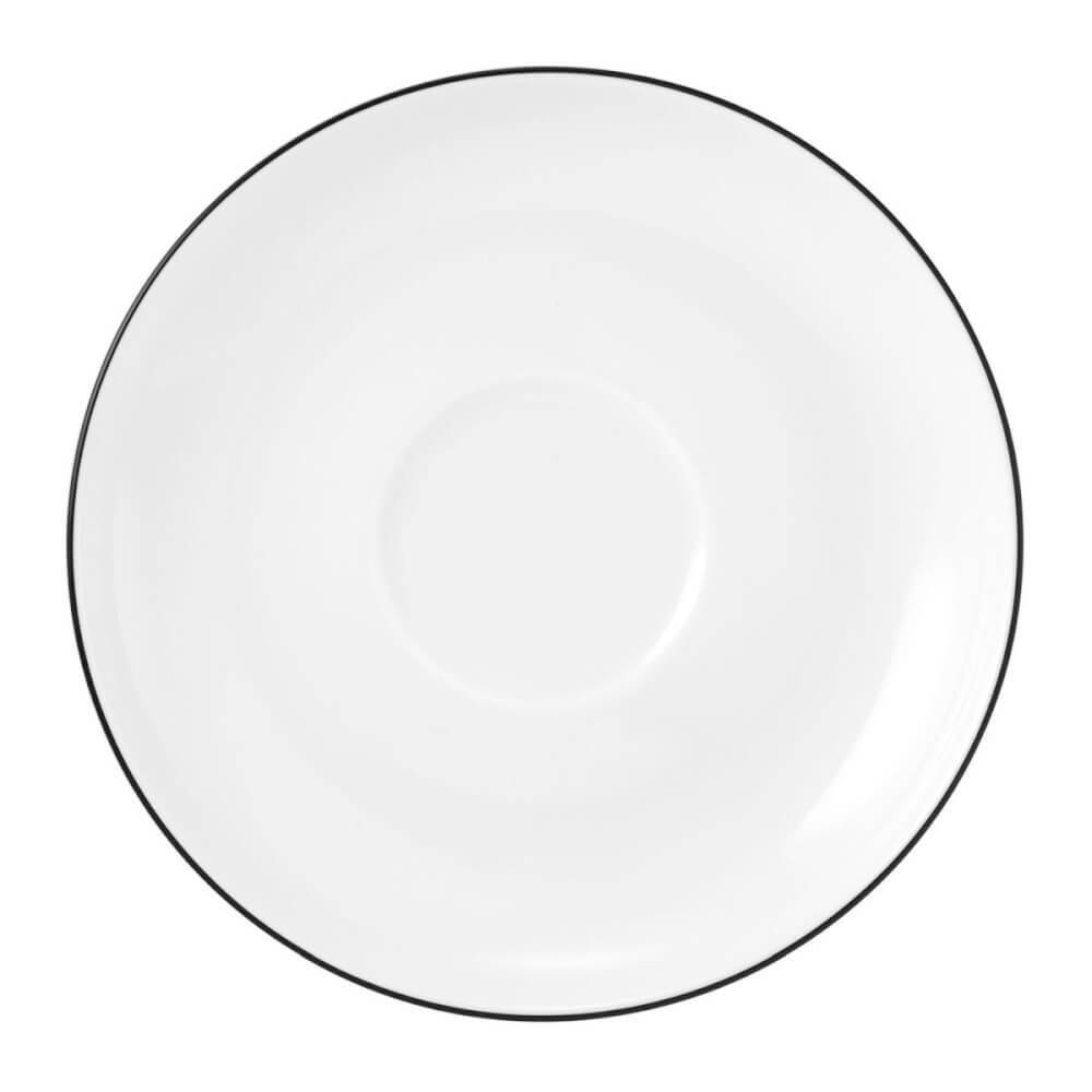 Kombi-Untertasse 14,5cm Lido Black Line