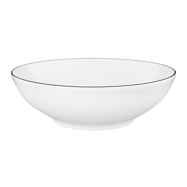 Schüssel rund 23cm Lido Black Line