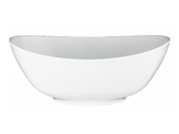 Schüssel oval 25,5cm Modern Life weiß