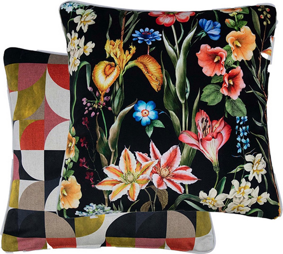 Kissen "Bray" 45x45cm black