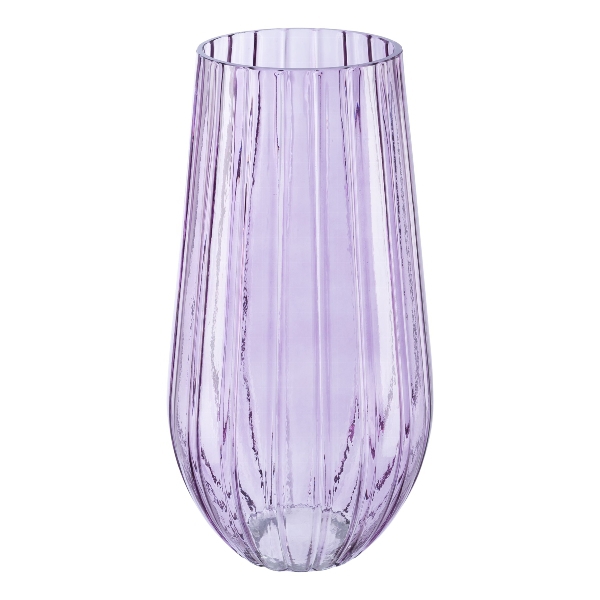Glas Vase MARTA 30x16x16cm lavendel
