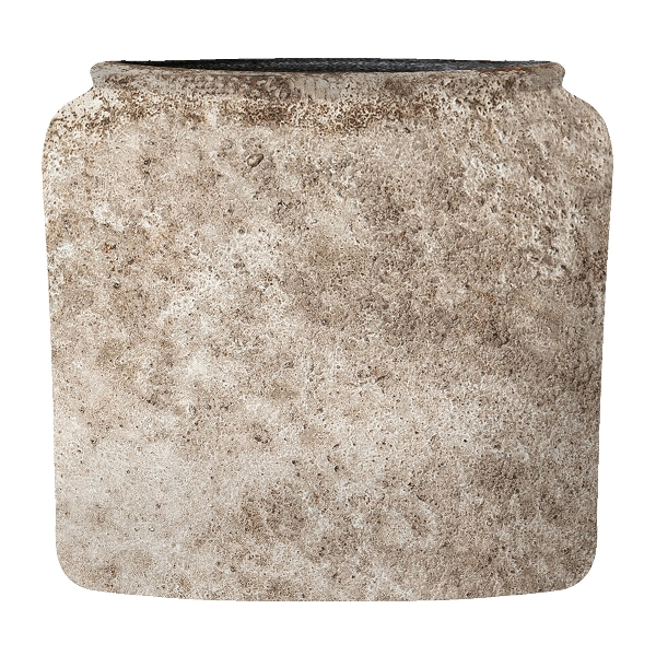 Keramik Topf RAW Napoli natur 37x40x36cm