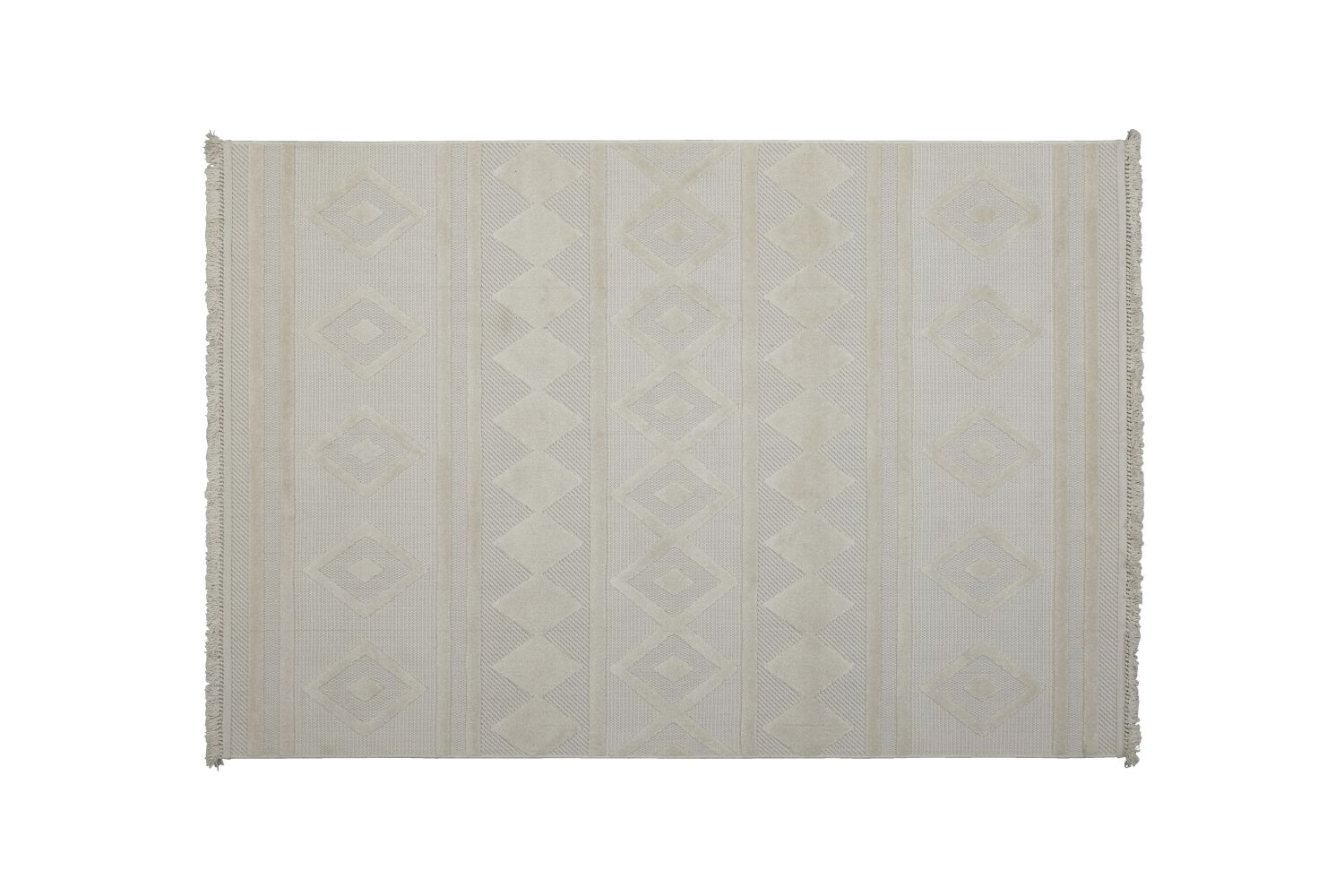 Teppich "Roomio" 8304 rauten creme