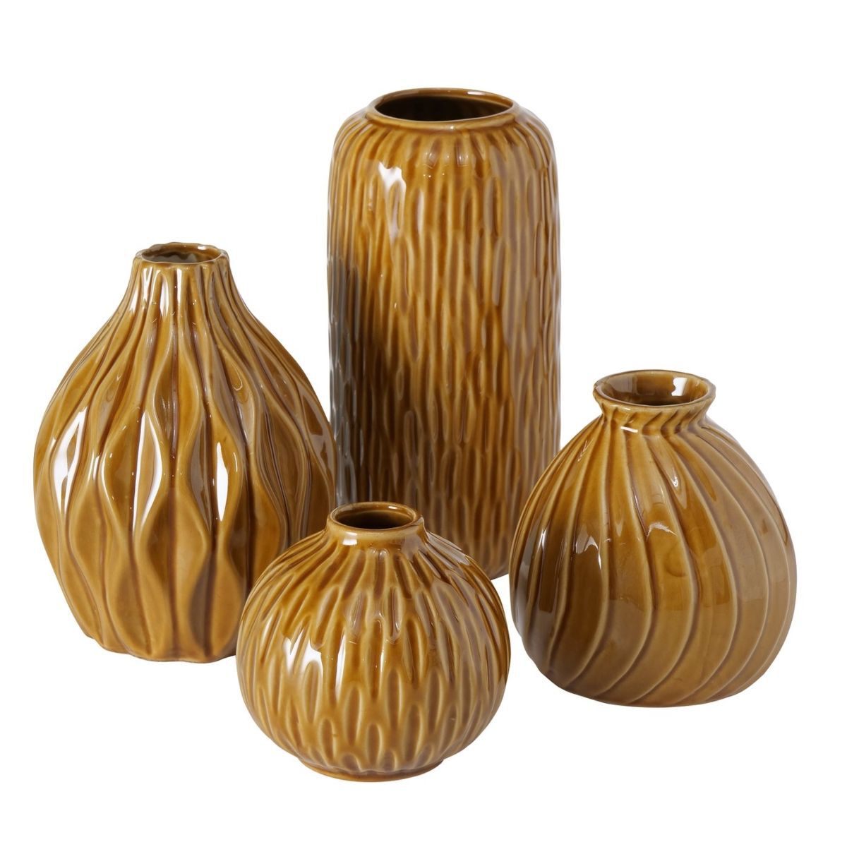 Vase Zalina XS H9cm Braun