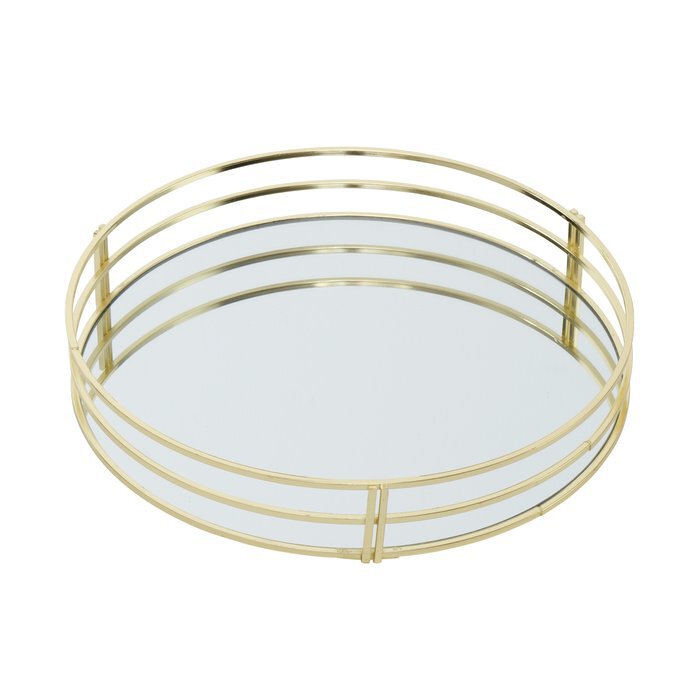 Serie Tablett Sino Eisen gold M