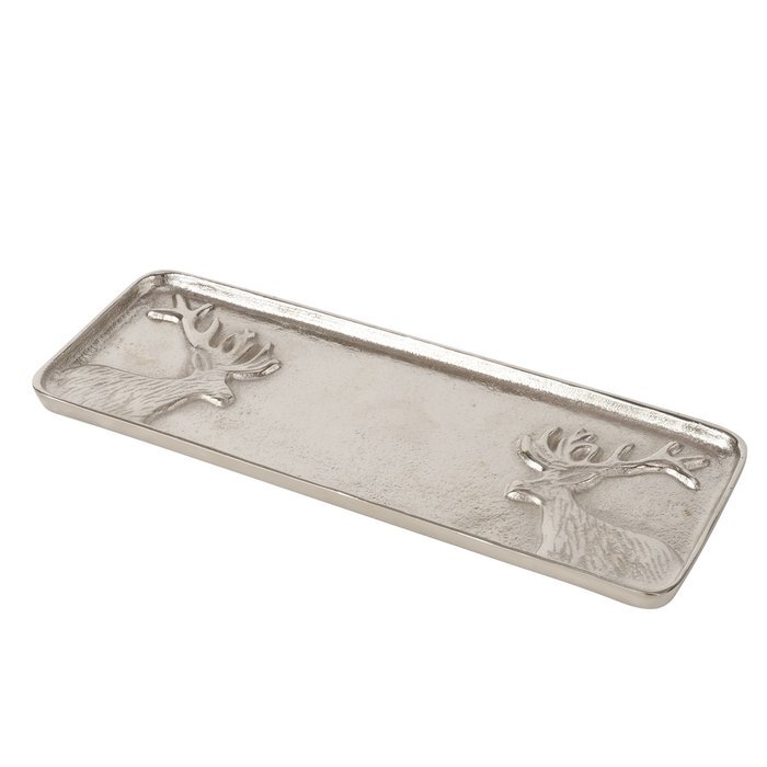 Schale Egon Silber H12cm, Rechteckig