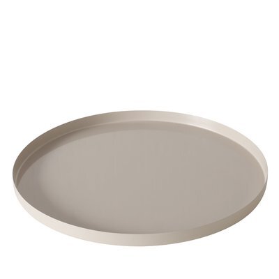 Tablett "Rondella" Eisen Beige