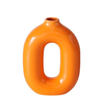 Vase "Lime" H22,6cm orange