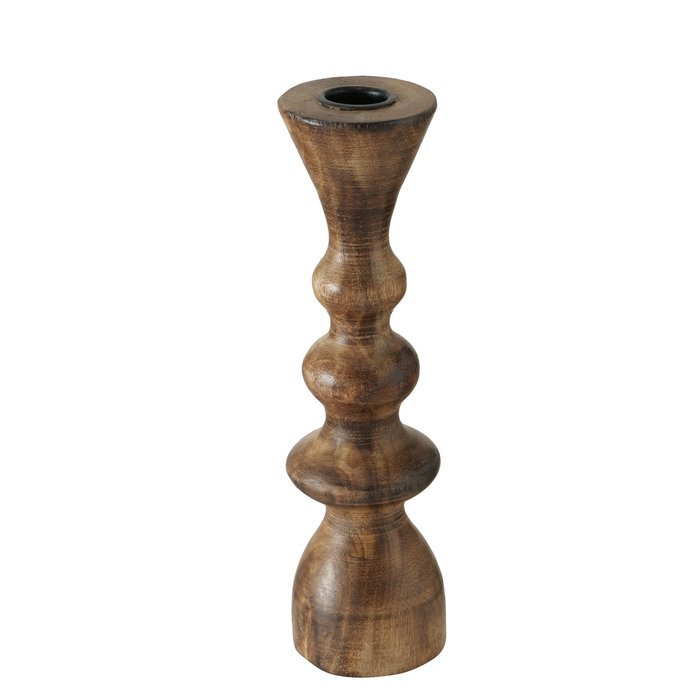 Kerzenleuchter Coconda L H 30cm dunkelbraun