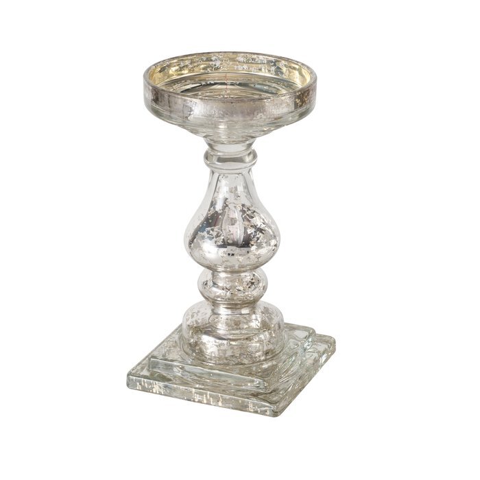 Kerzenleuchter "Classico" H24cm L12,5cm silber