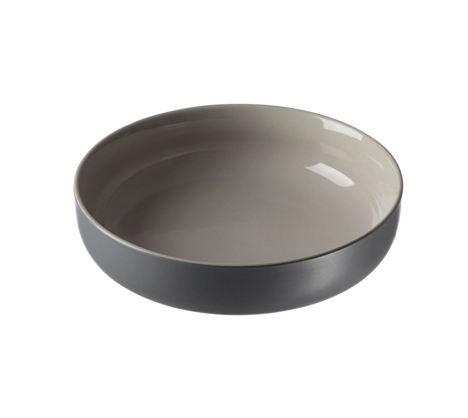 Schale 19cm JASPER grau