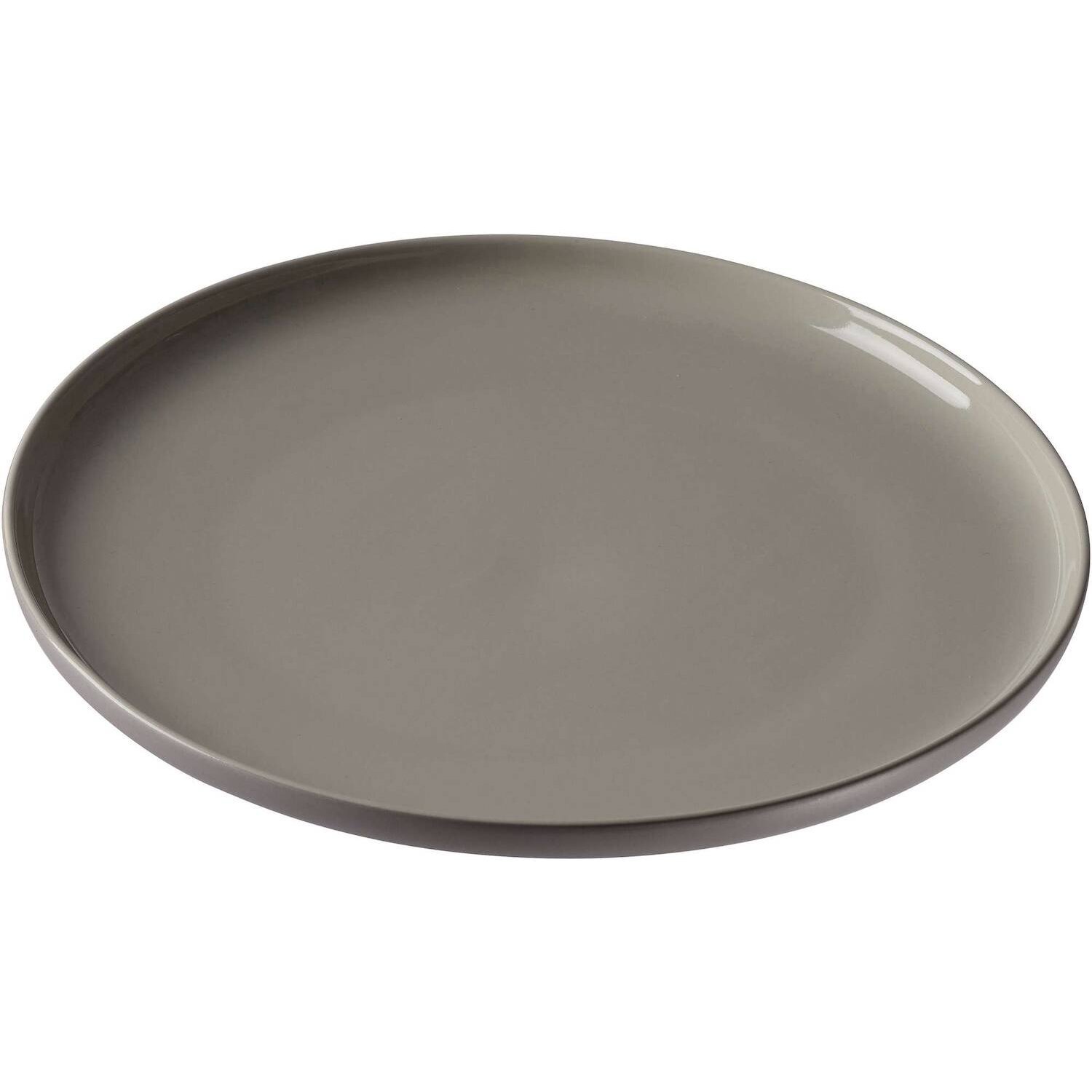 Teller flach 26cm JASPER taupe
