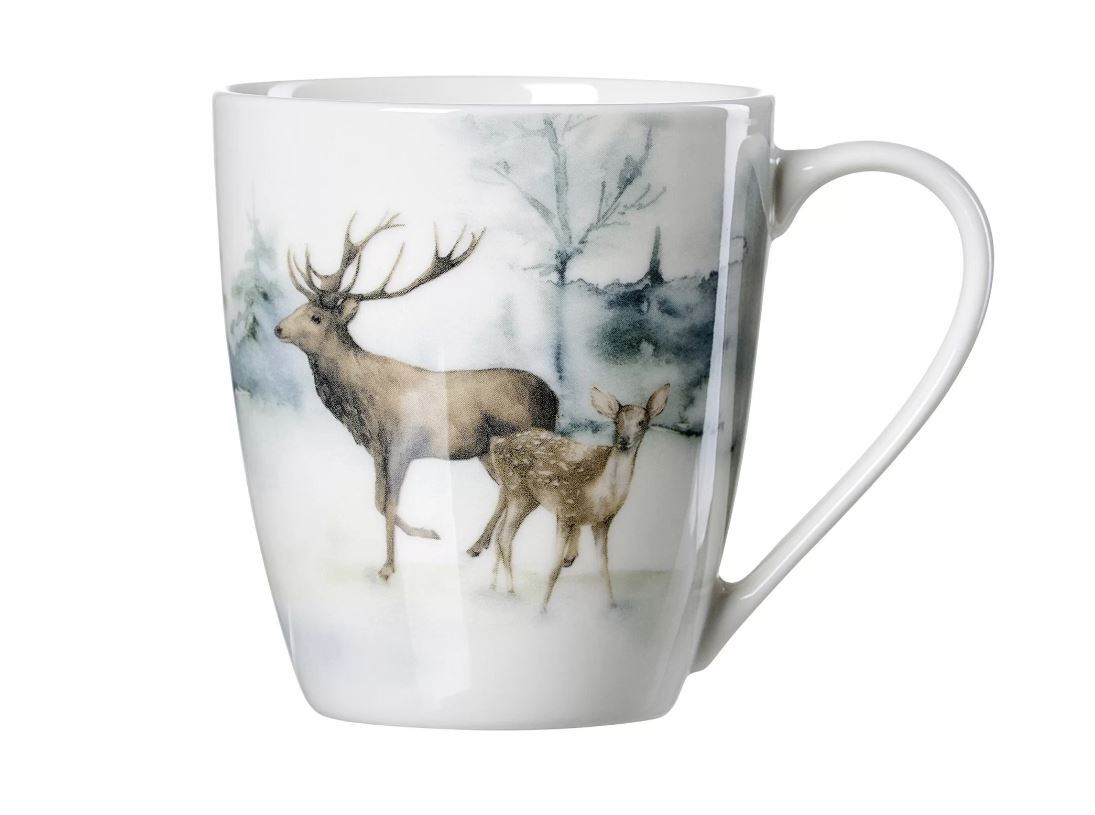 Becher Winterland 350ml Porzellan