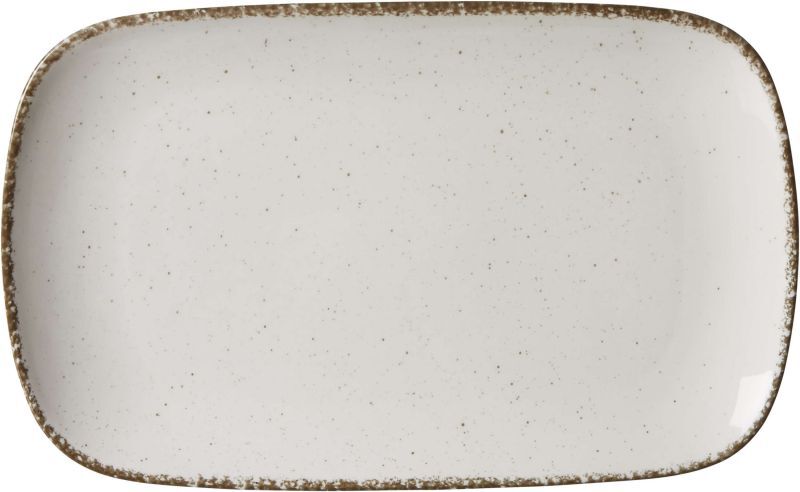 Platte rechteckig 33x20 CREME CASA