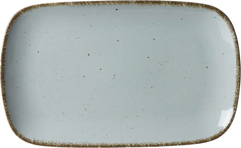 Platte rechteckig 33x20 BLAU CASA