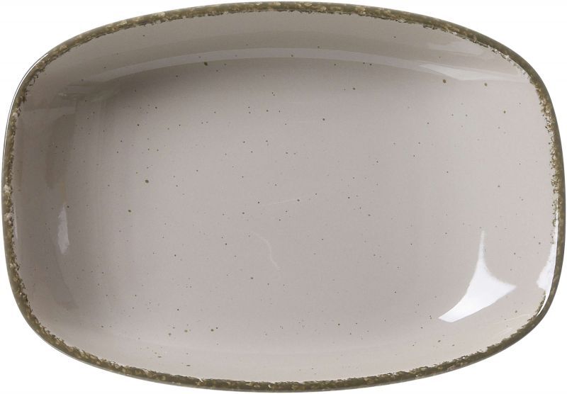 Teller tief 23,5x16 GRAU CASA
