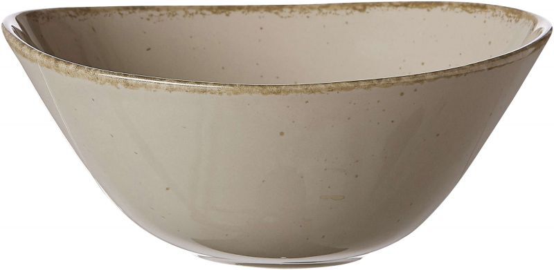 Schale oval 19x16,5 GRAU CASA
