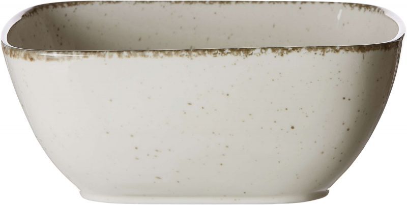 Schale eckig 22cm, CREME CASA