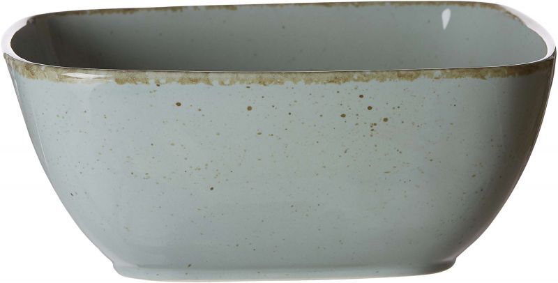 Schale eckig 22cm, BLAU CASA