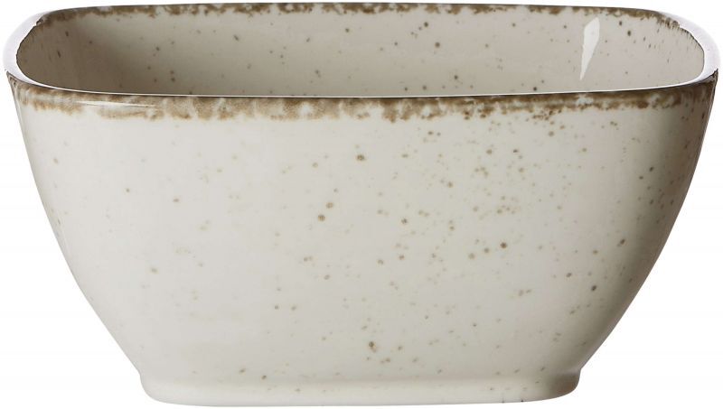 Schale Eckig 14cm CREME CASA