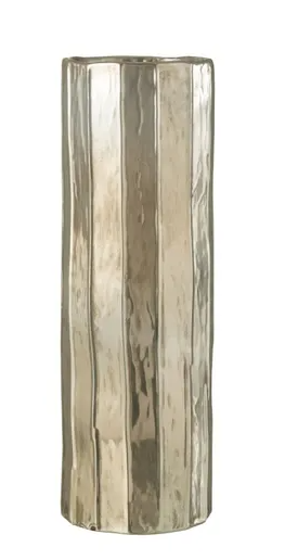 Vase Ary Ton Silber DM:19,5cm H:60cm