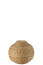 Vase "seegras/bambus" 25,5x25,5x23cm
