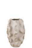 Vase abstrakt "well ton" S 25,5x25,5x37,5cm