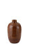 Vase "ethnisch" Keramik braun S 33x33x52cm