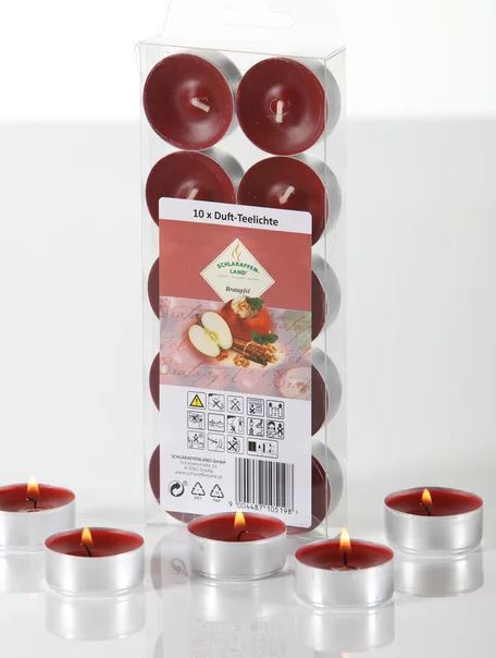 10er Duft Lichte Bratapfel