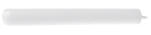 Stabkerze 18cm, weiß