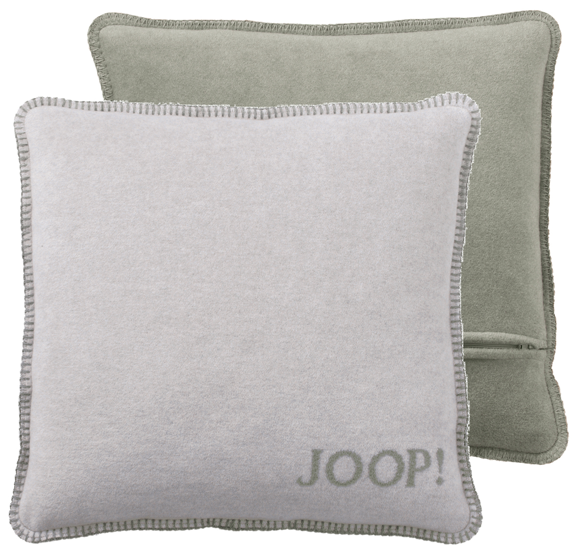 Kissen JOOP, Silber-Jade, 50x50cm