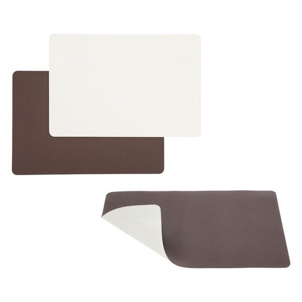 TS PVC Braun/Creme zum wenden 45x30cm